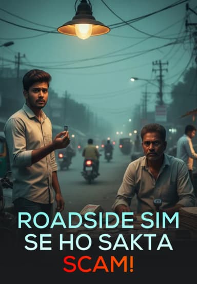 Roadside SIM Se Ho Sakta Scam!