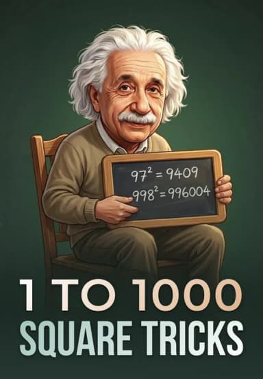 1 To 1000 Square Tricks