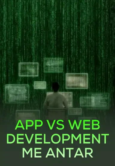 App VS Web Development Me Antar
