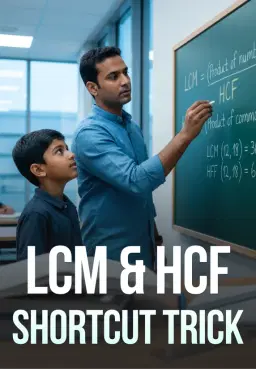 LCM & HCF Shortcut Trick