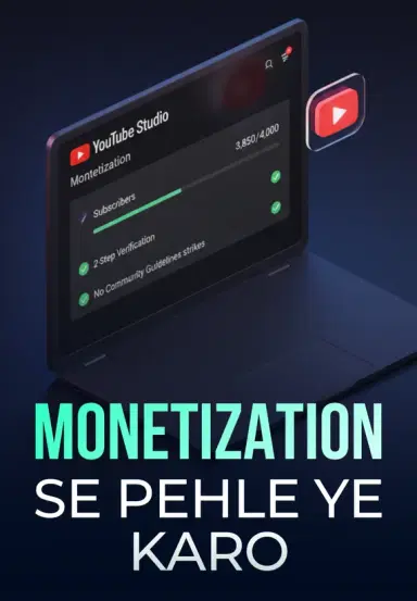 Monetization Se Pehle Ye Karo