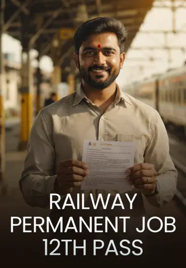 Railway Permanent Job 12th Pass