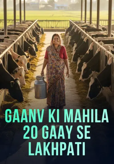 Gaanv Ki Mahila-20 Gaay Se Lakhpati
