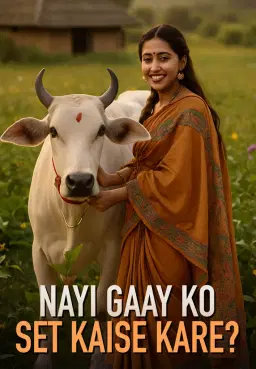 Nayi Gaay Ko Set Kaise Kare?
