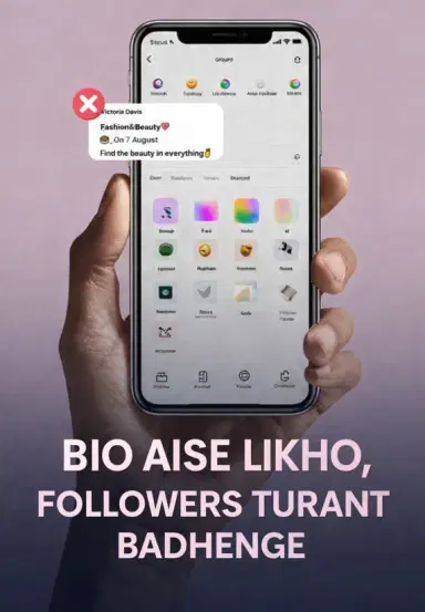 Bio Aise Likho, Followers Turant Badhenge