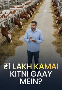 ₹1 Lakh Kamai Kitni Gaay Mein?