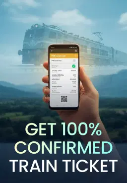 Get 100% Confirmed Train Ticket