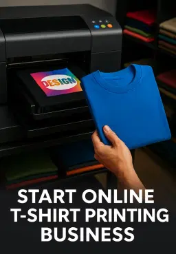 Start Online T-Shirt Printing Business