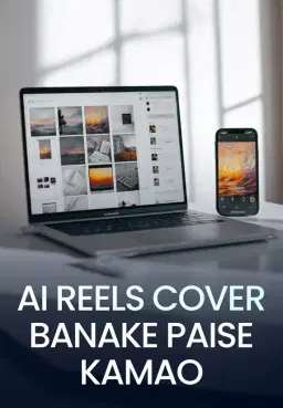 Ai Reels Cover Banake Paise Kamao