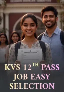 KVS 12th Pass Job Easy Selection