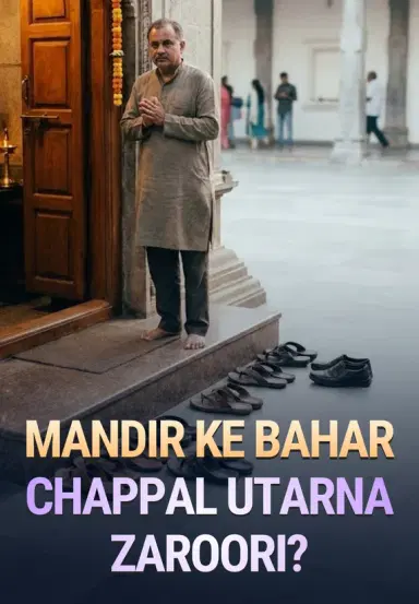 Mandir Ke Bahar Chappal Utarna Zaroori?