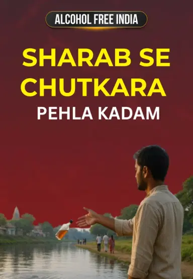 Sharab se chutkara pehla kadam