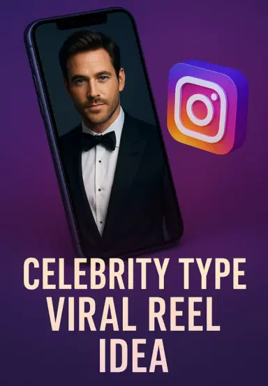 Celebrity Type Viral Reel Idea
