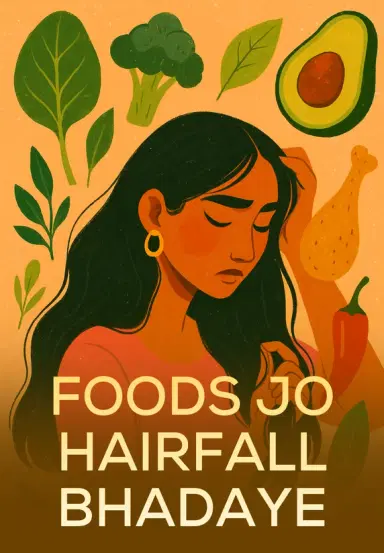 Foods Jo Hairfall Bhadaye