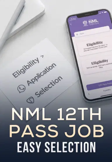 NML 12th Pass Job Easy Selection