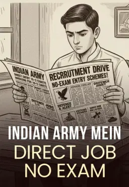 Indian Army Mein Direct Job-No Exam