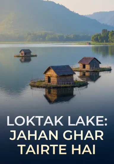 Loktak Lake: Jahan Ghar Tairte Hai
