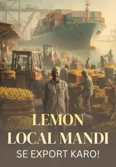 Lemon Local Mandi Se Export Karo!