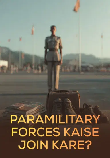 Paramilitary Forces Kaise Join Kare?