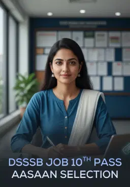 DSSSB Job 10th Pass Aasaan Selection