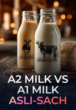 A2 Milk Vs A1 Milk Asli-Sach