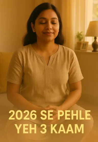 2026 Se Pehle Yeh 3 Kaam