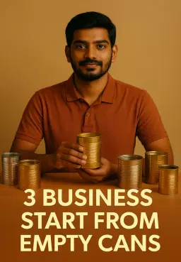 3 Business Start From Empty Cans