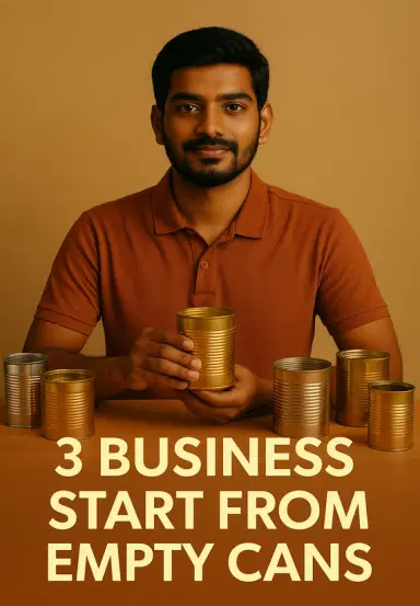 3 Business Start From Empty Cans