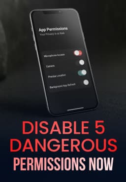 Disable 5 Dangerous Permissions Now