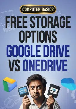 Free Storage Options: Google Drive Vs OneDrive