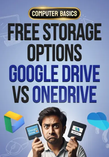 Free Storage Options: Google Drive Vs OneDrive