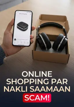 Online Shopping Par Nakli Saamaan Scam!