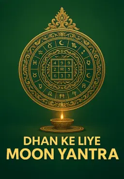 Dhan Ke Liye Moon Yantra