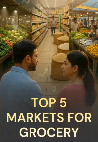 Top 5 Markets For Grocery