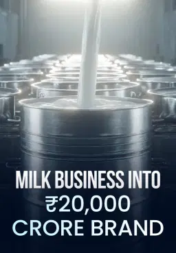 Milk Business Into ₹20,000 Crore Brand