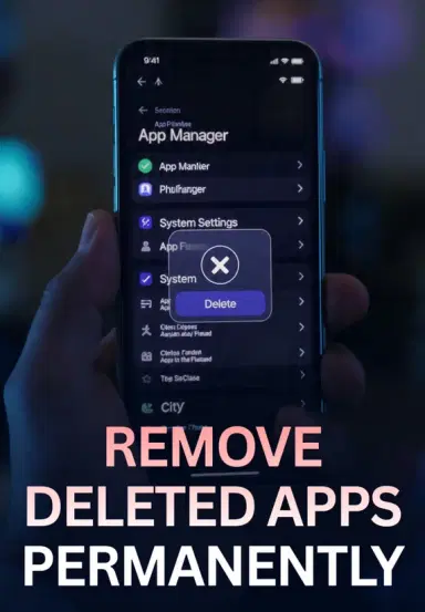 Remove DELETED APPS Permanently