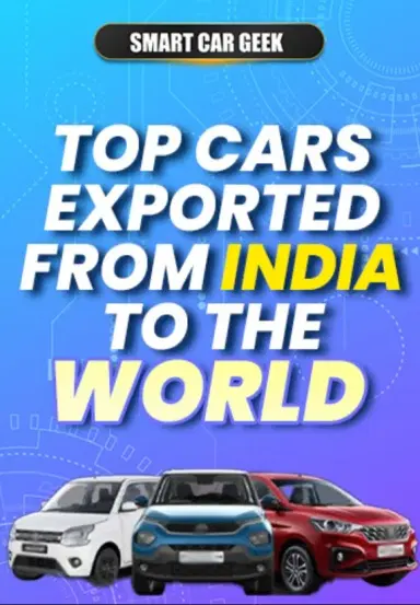 Top Cars Exported From India To The World