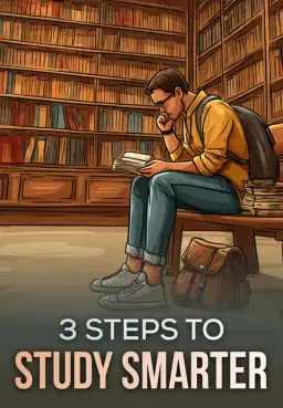 3 Steps To Study Smarter