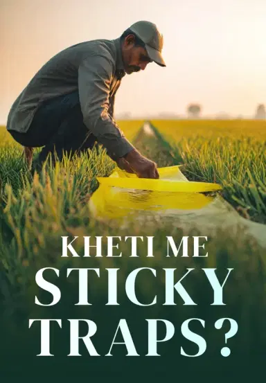 Kheti Me Sticky Traps?
