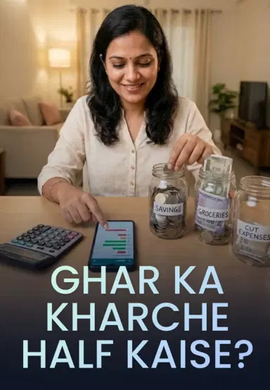 Ghar Ka Kharche Half Kaise?