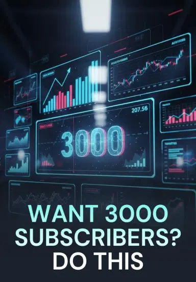 Want 3000 Subscribers? DO This