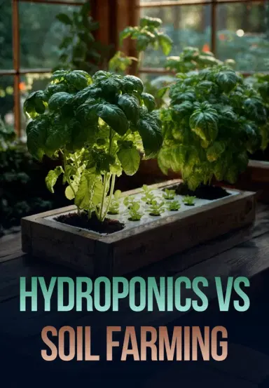 Hydroponics Vs Soil Farming