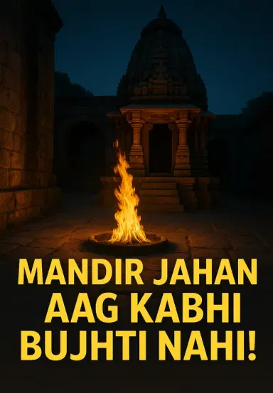 Mandir Jahan Aag Kabhi Bujhti Nahi!
