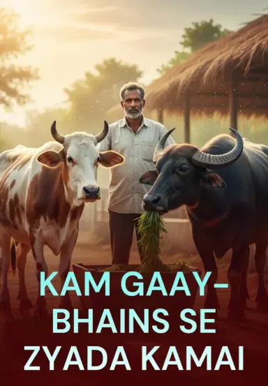 Kam Gaay-Bhains Se Zyada Kamai