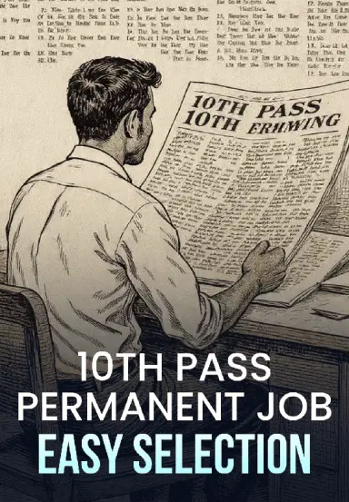 10th Pass Permanent Job Easy Selection