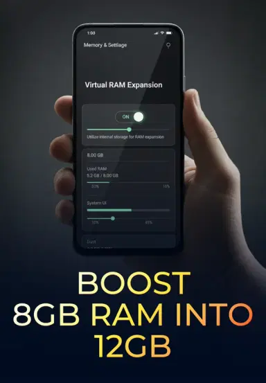 Boost 8GB RAM Into 12GB