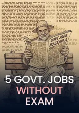 5 Govt. Jobs Without Exam
